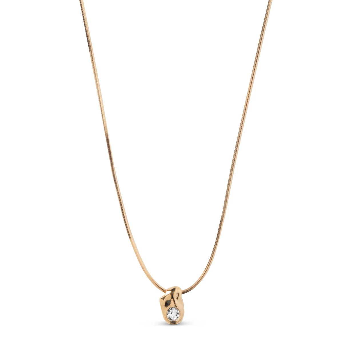 Enamel Masha Necklace Halskæde i Forgyldt Sølv N132G