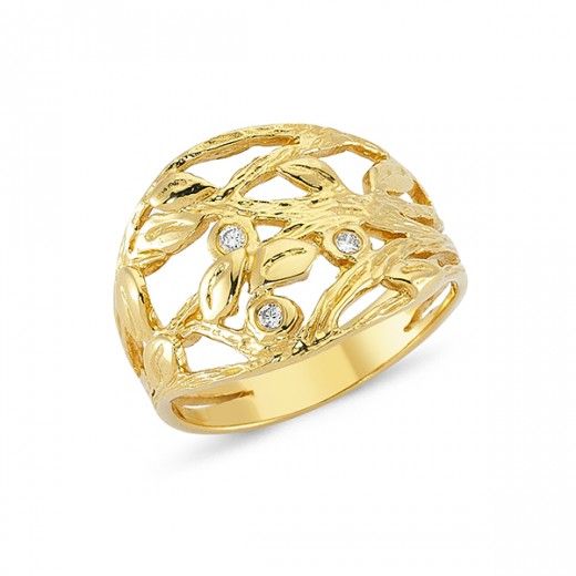 14 KT NATURA RING 0,05