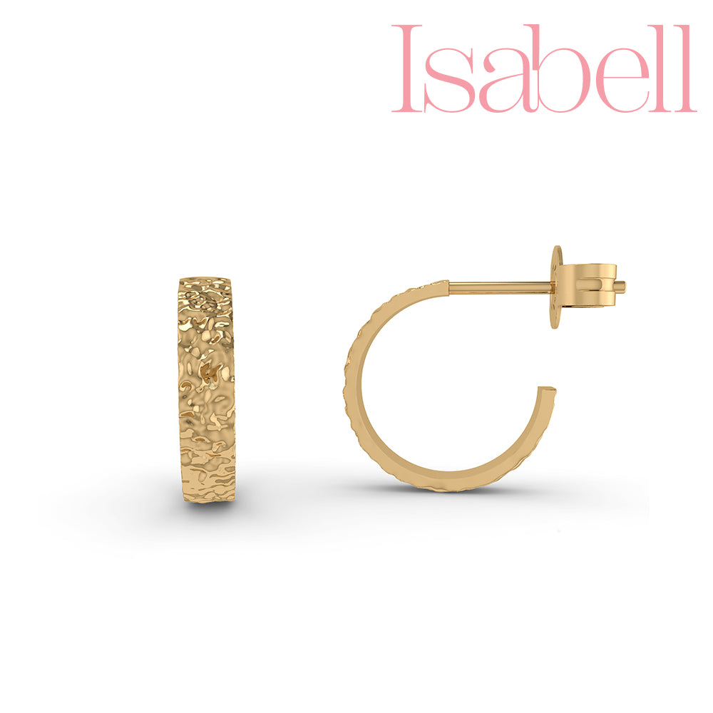 Smykkekæden Isabell Hamret Creol Forgyldt Sølv Øreringe