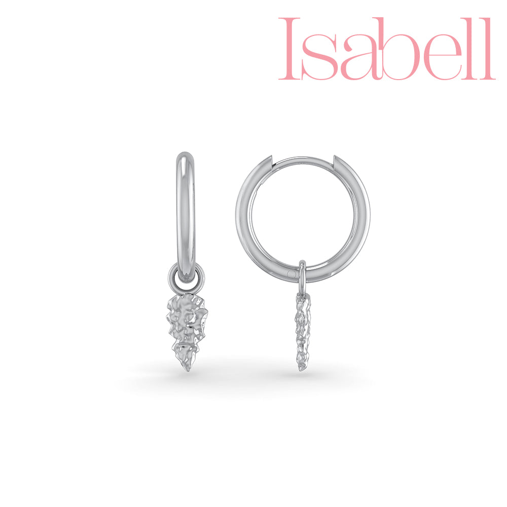 Smykkekæden Isabell Creol Ørestikker i Sterling Sølv