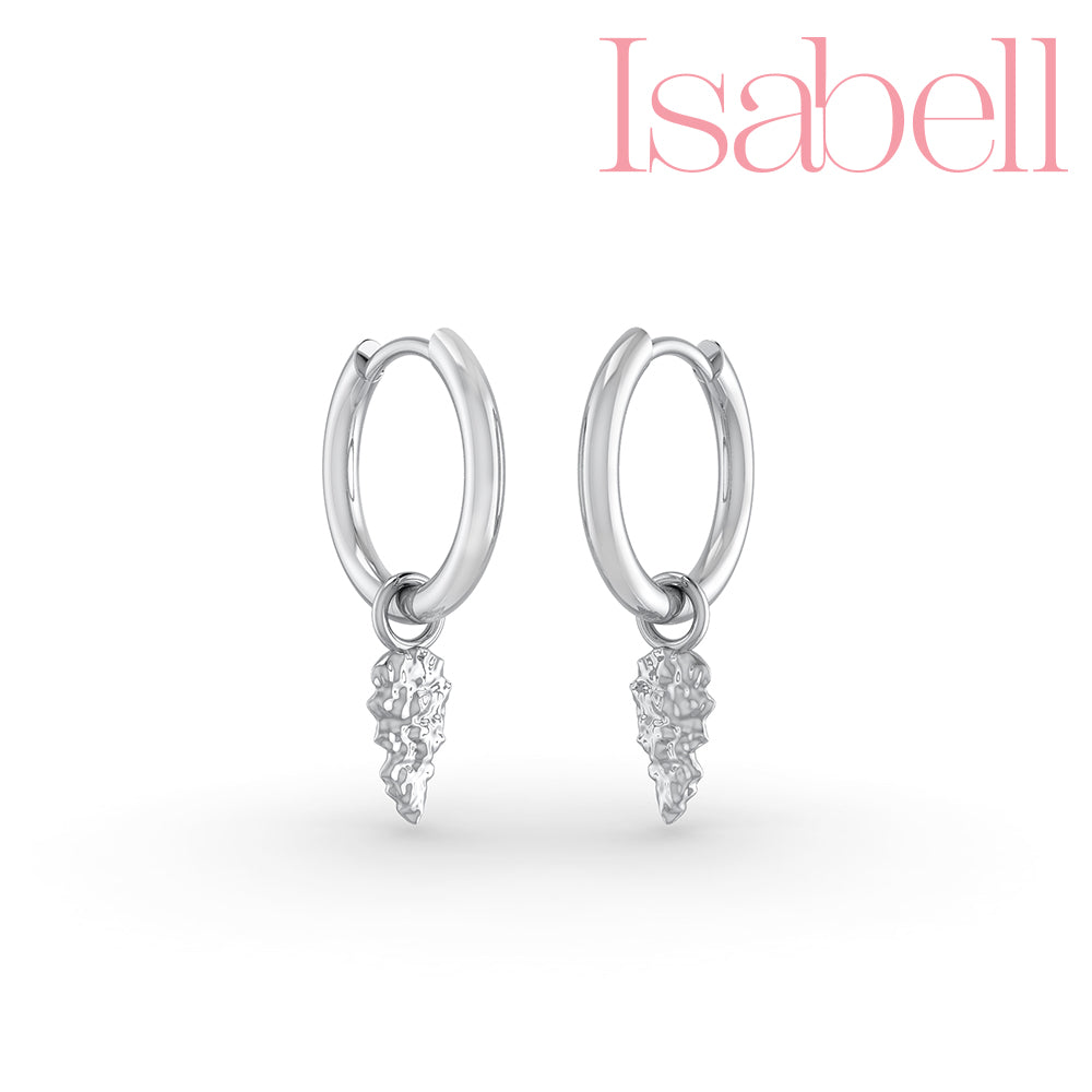 Smykkekæden Isabell Creol Ørestikker i Sterling Sølv