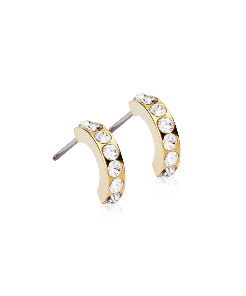 GT PENDANT BRILLIANCE CURVED 10 MM, CRYSTAL