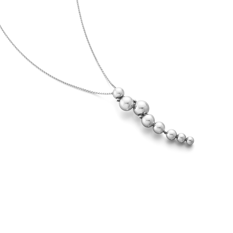 G.J.HALSKÆDE SØLV GRAPE LANGT