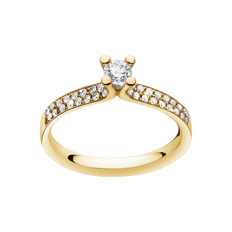 MAGIC SOLITAIRE RING DIAMANT 0,33