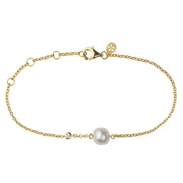 SØLV/FG ARMBÅND COCO