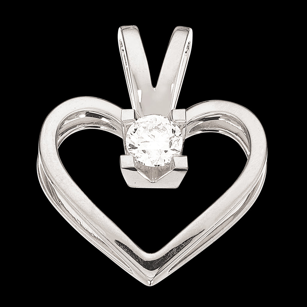 14 KT.KLEOPATRA HJERTE 0,20WSI