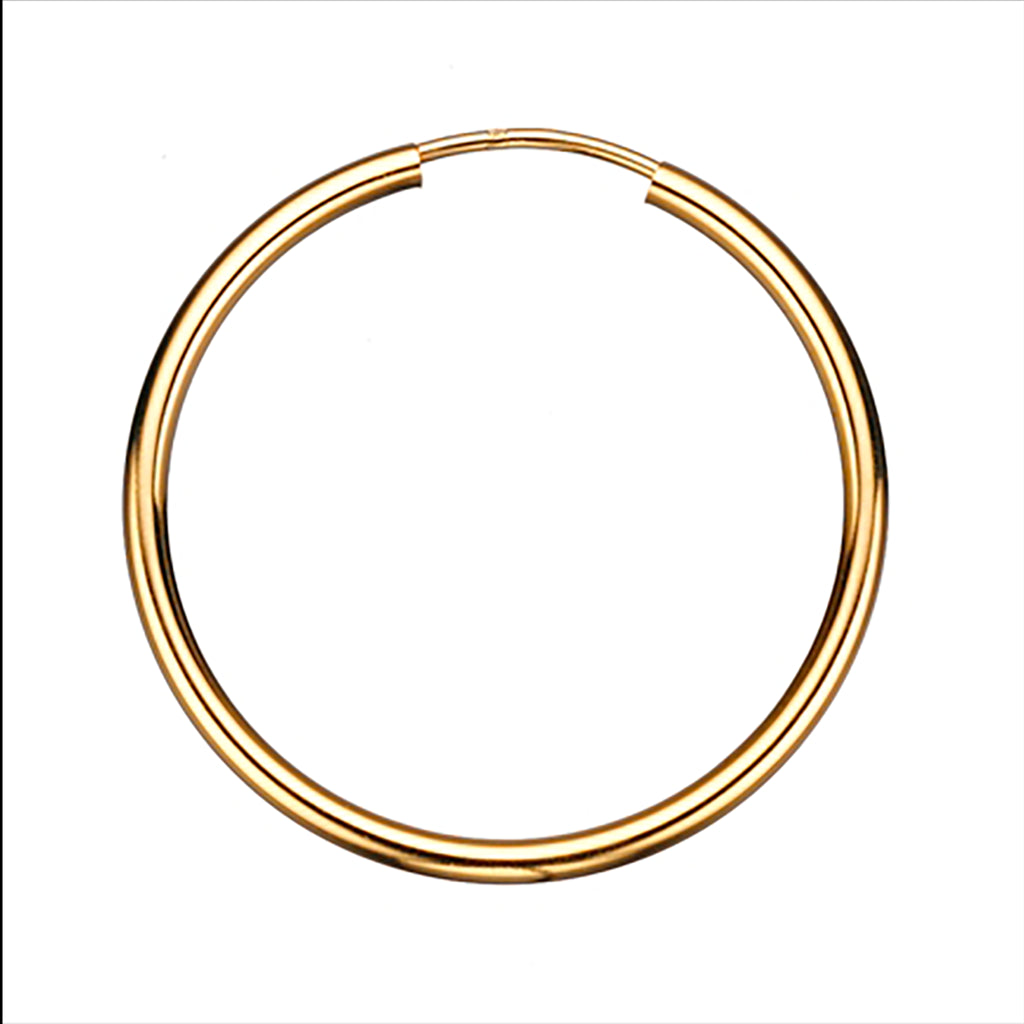 CREOLER 2 X 30 MM. SØLV FG.