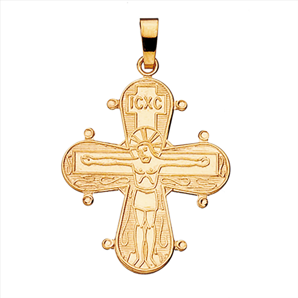 DAGMARKORS STOR M/FADERVOR 25 X 22 MM. SØLV FG.