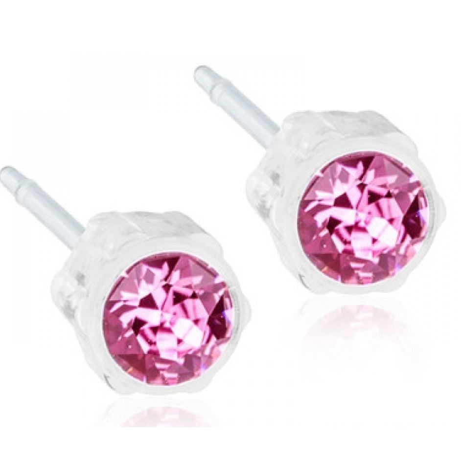 MEDICAL PLASTIC 4MM ROSE