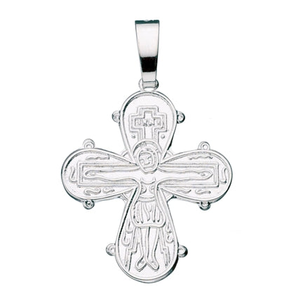 DAGMARKORS LILLE 17 X 16 MM. SØLV