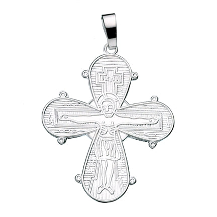 DAGMARKORS STOR 25 X 22 MM. SØLV