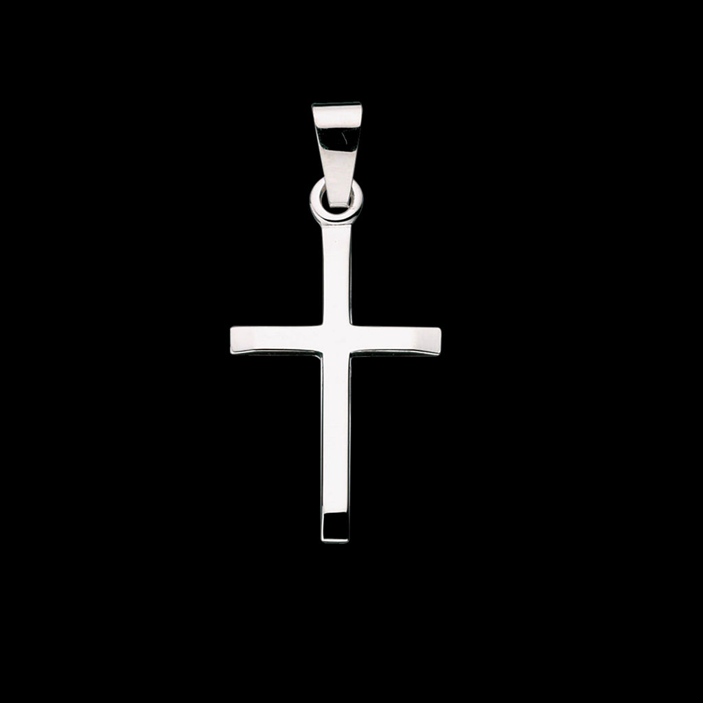 KORS 20 X 13 MM. SØLV