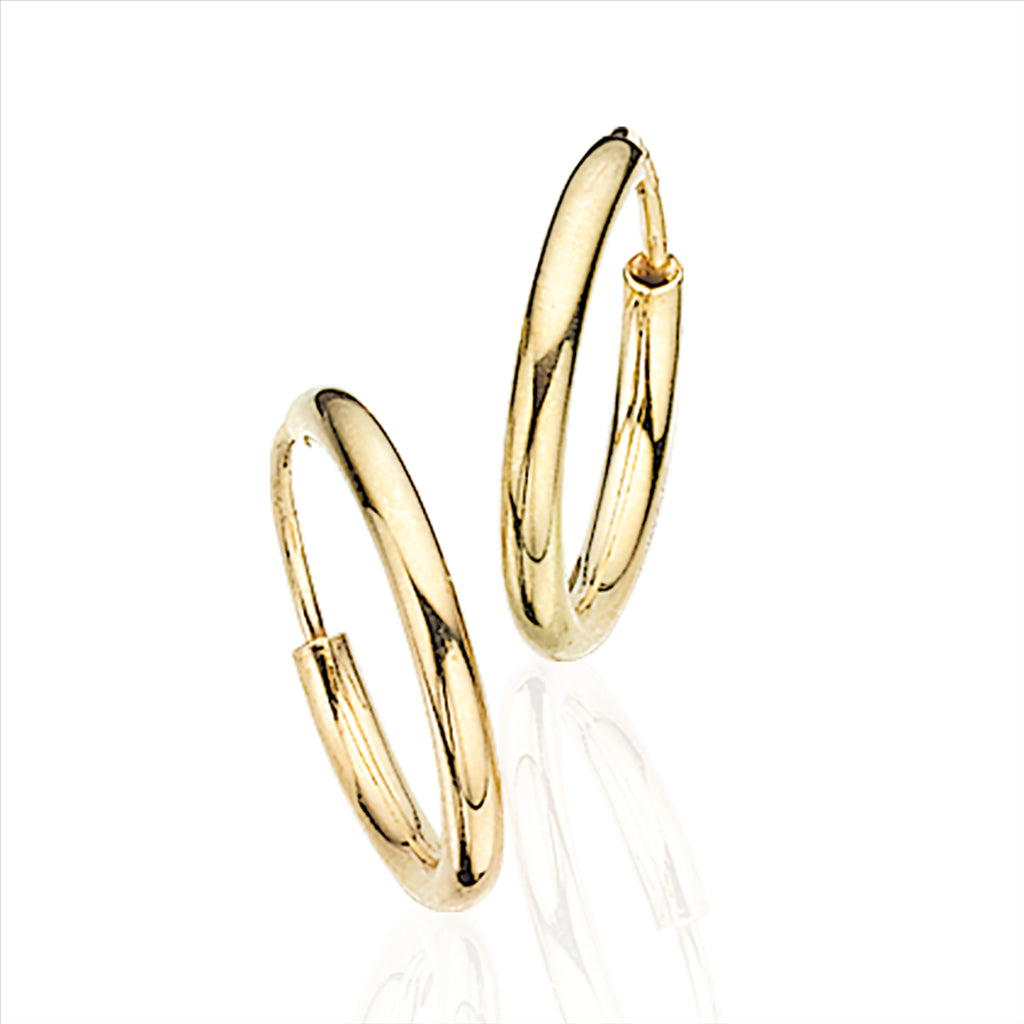 CREOLER 2 X 15 MM. 8 KT.