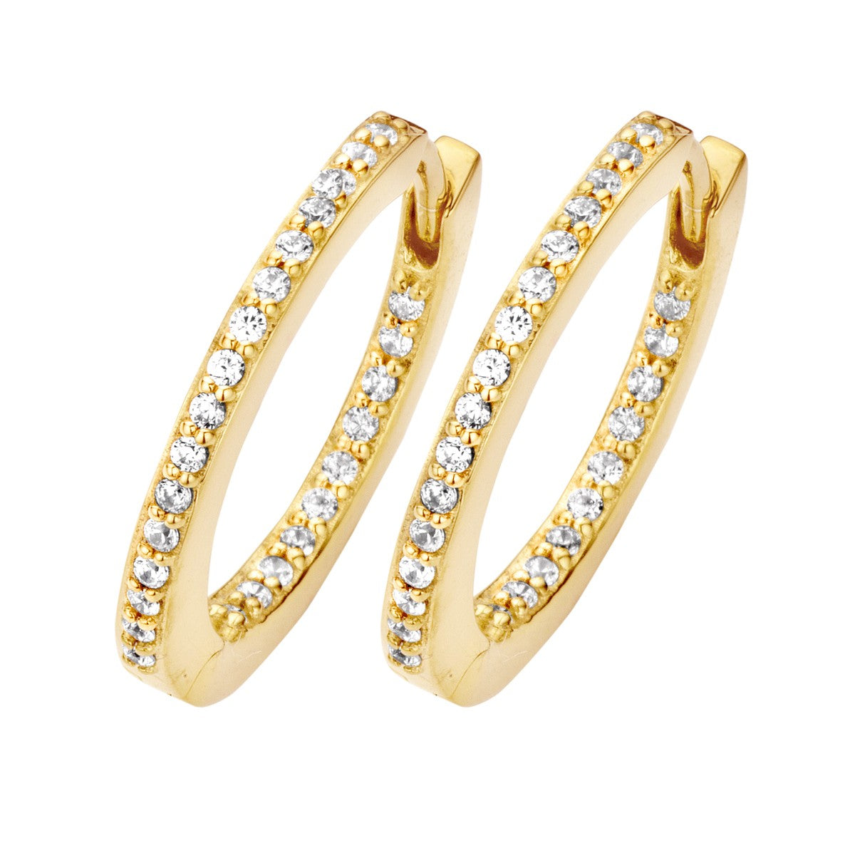 Spirit Icons Passion Forgyldte Sølv Øreringe S40372