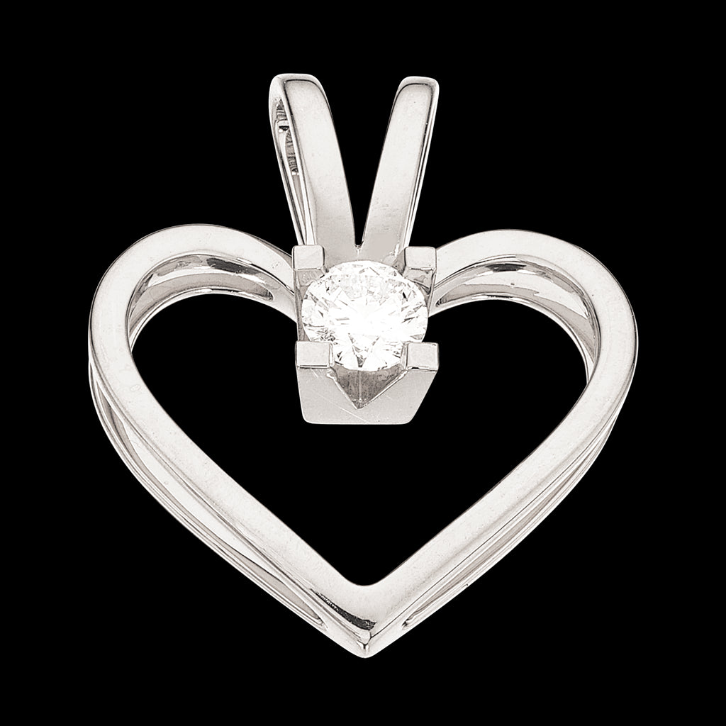 14 KT.KLEOPATRA HJERTE 0,30WSI