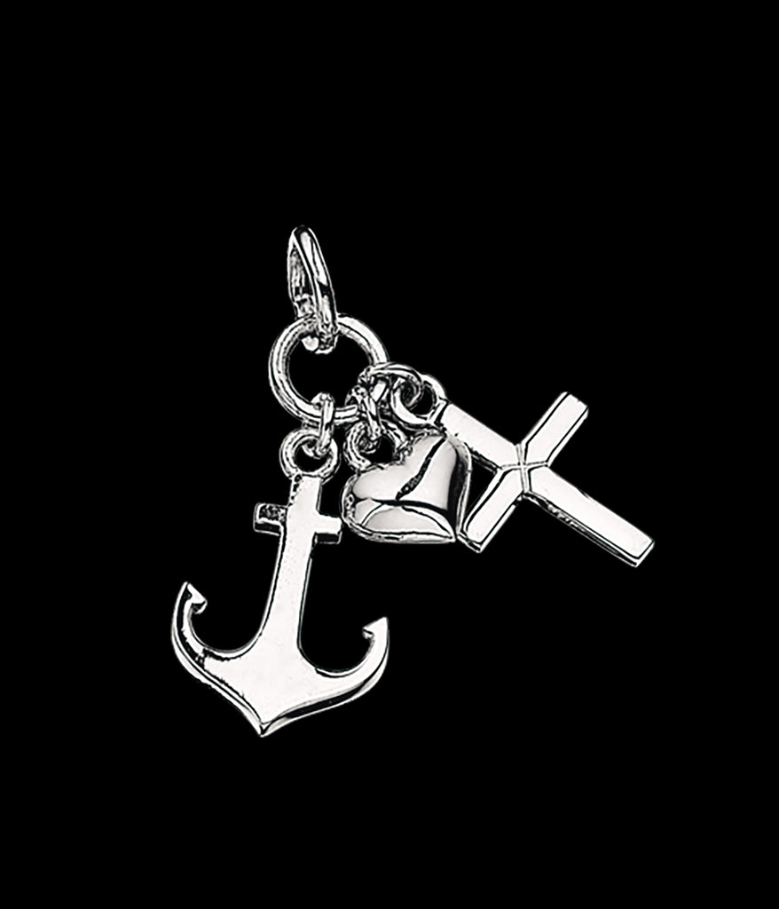 VEDHÆNG TRO- HÅB- KÆRLIGHED MELLEM SØLV RH.