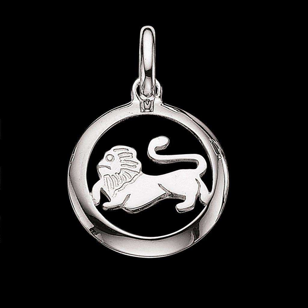 STJERNETEGN LØVE M. BLANK KANT SØLV