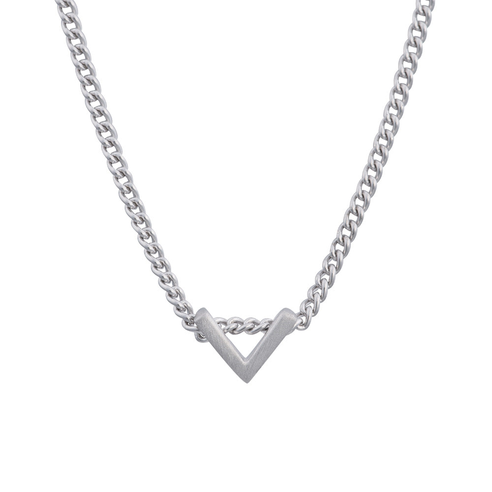 Plain Willow Sterling Sølv Halskæde fra Nordahl Andersen