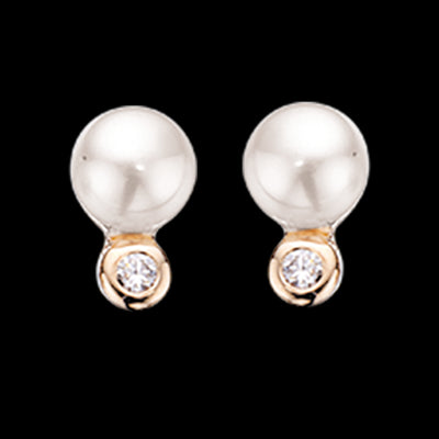 ØREPYNT FKP./ZIR. 8 KT.