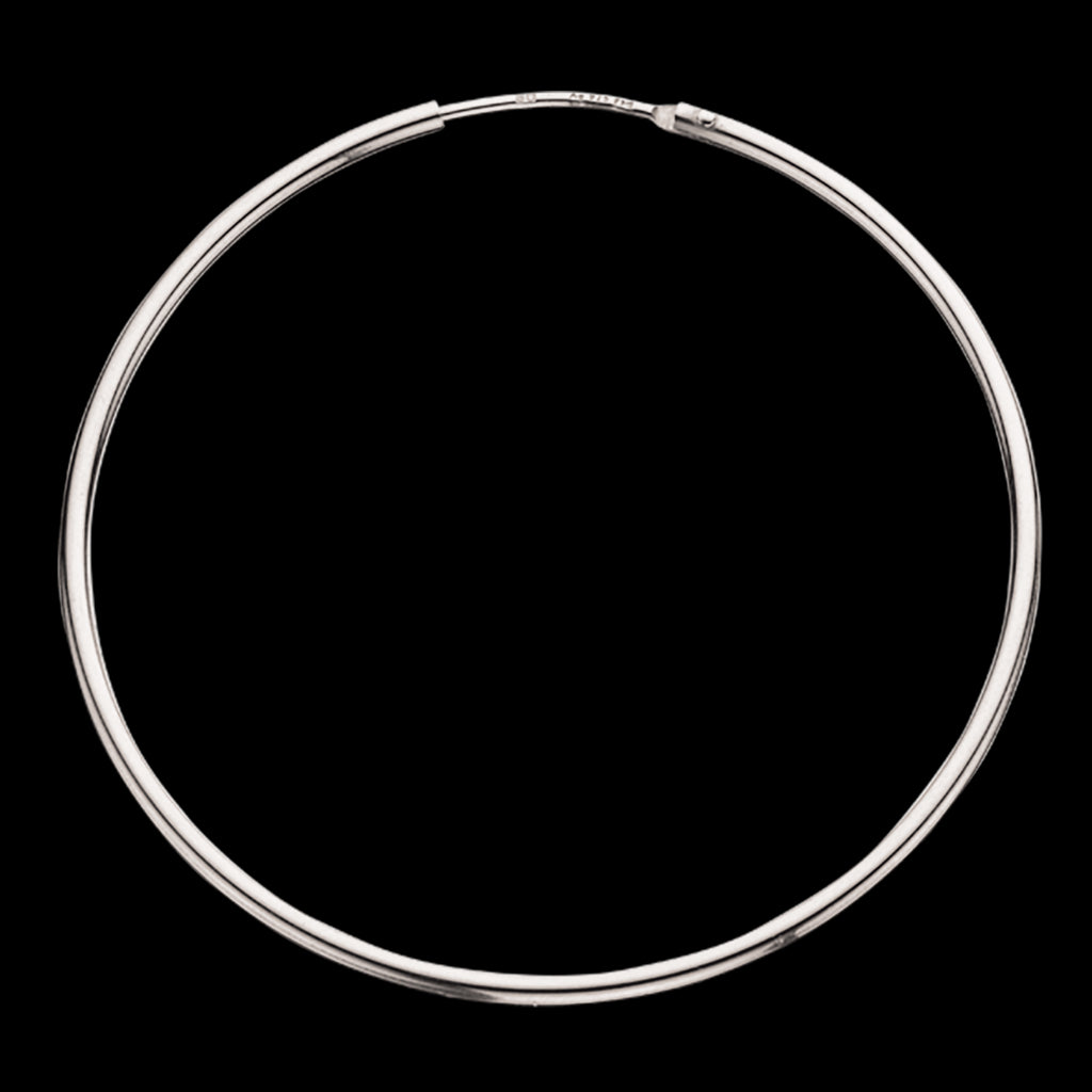 CREOLER 1,5 X 44 MM. SØLV