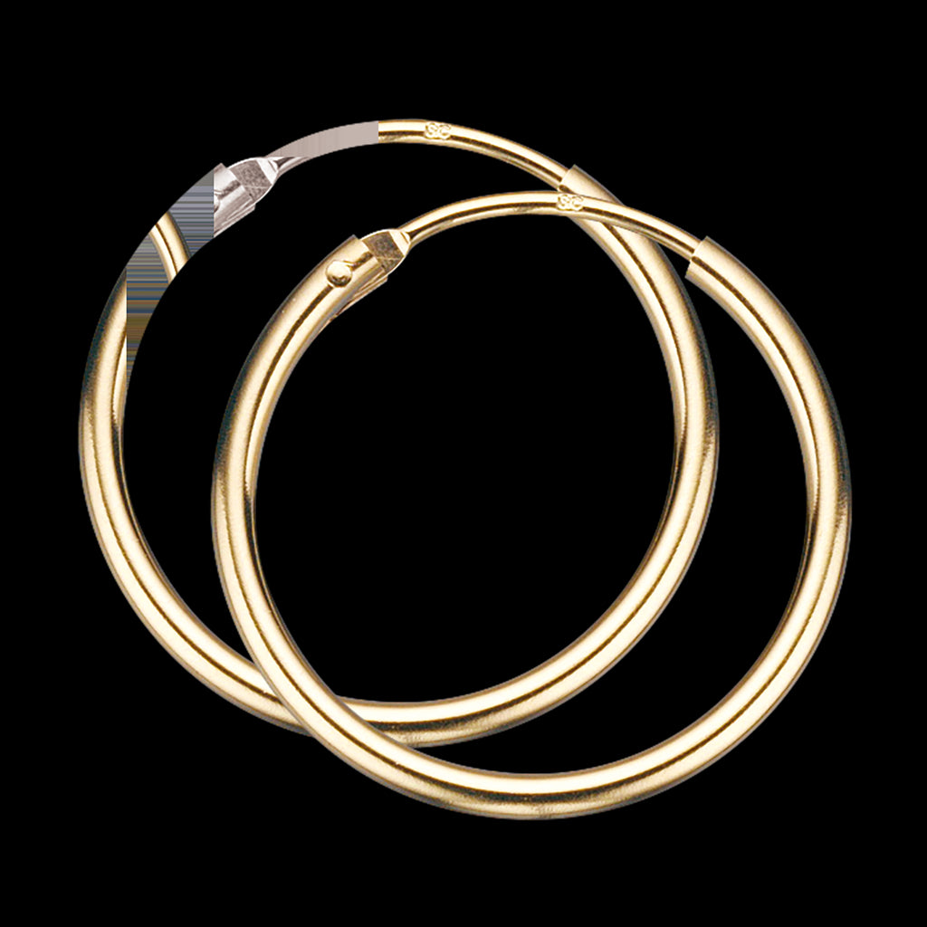 CREOLER 1,4 X 20 MM. SØLV FG.