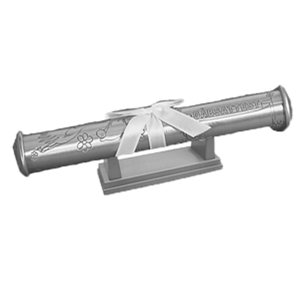 DÅBSRØR MED HOLDER I FORTINNET