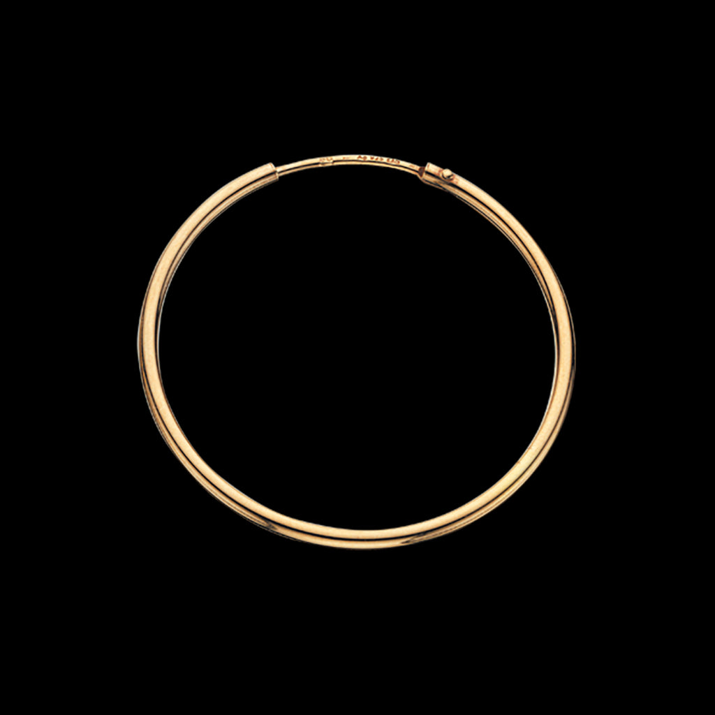 CREOLER 1,5 X 32 MM. SØLV FG.