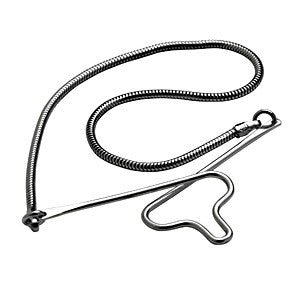 SØLV SLIPSEKÆDE SLANGE