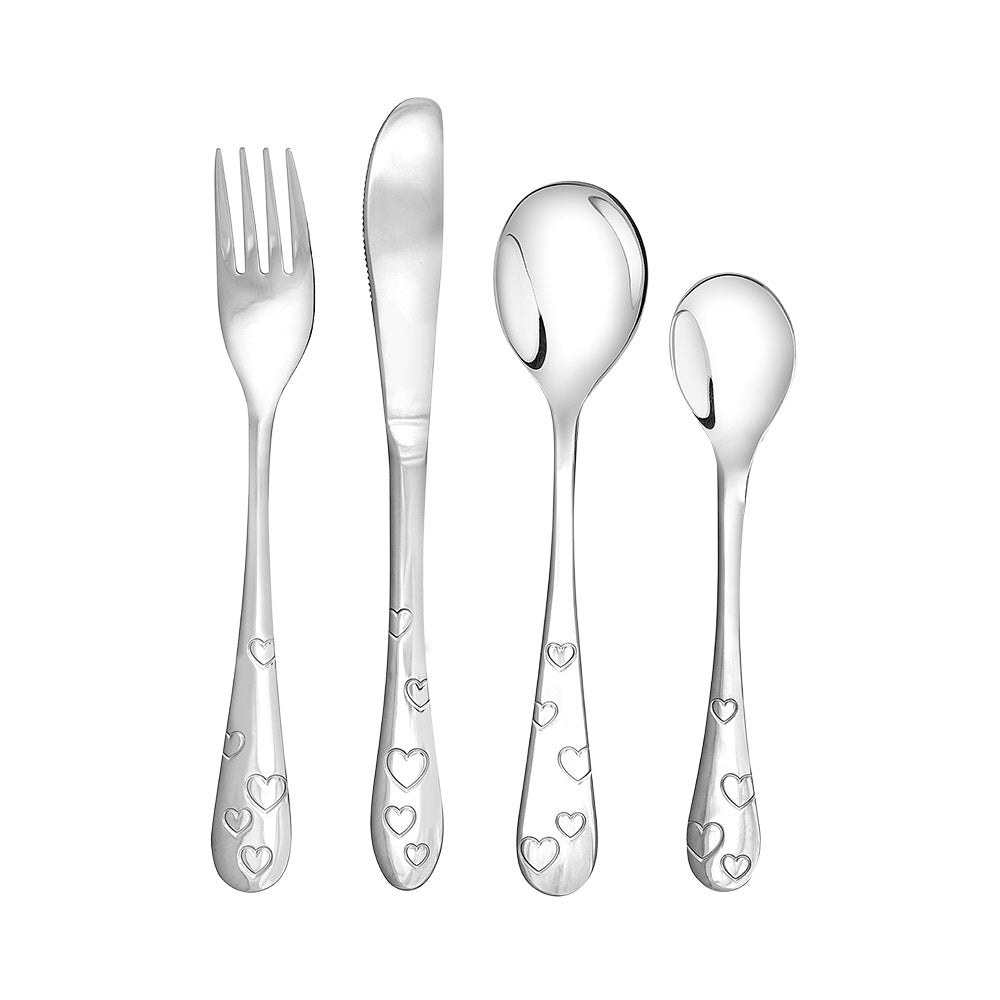 STÅL BESTIK MED HJERTER