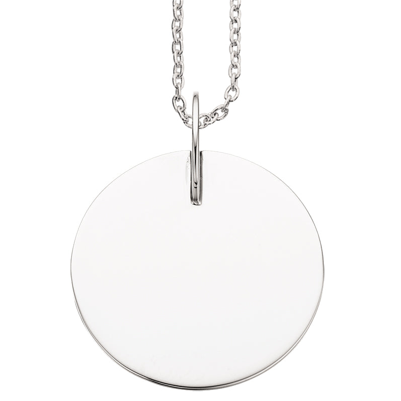 VEDHÆNG SØLV M/KÆDE