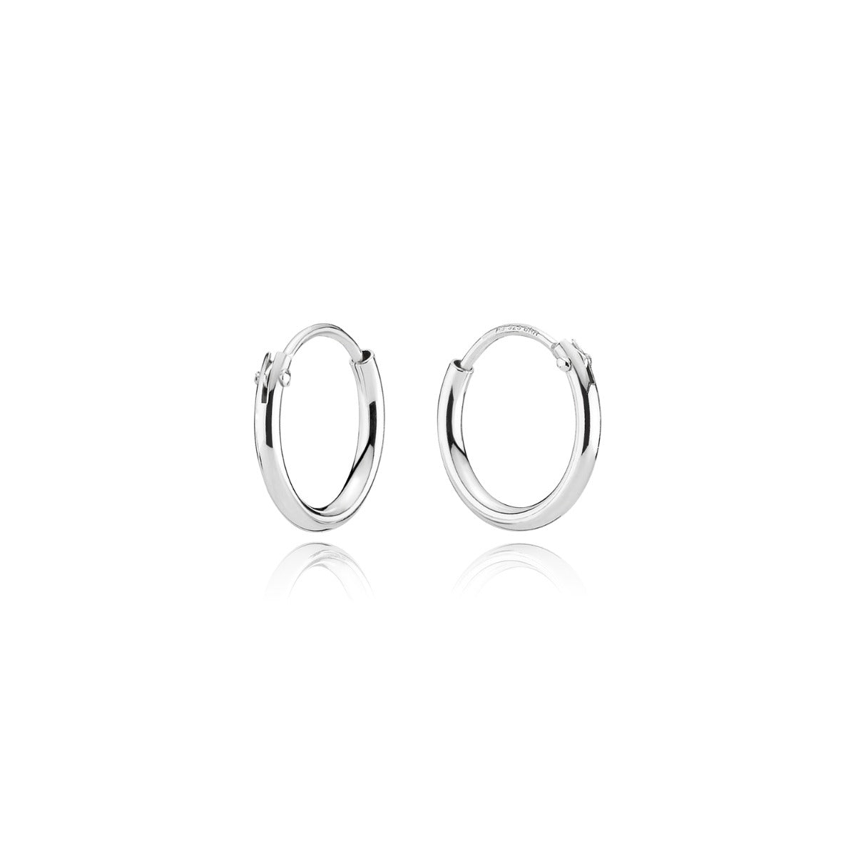 BNH Creol 1,3/13 Mm Sterling Sølv Øreringe SCR13013