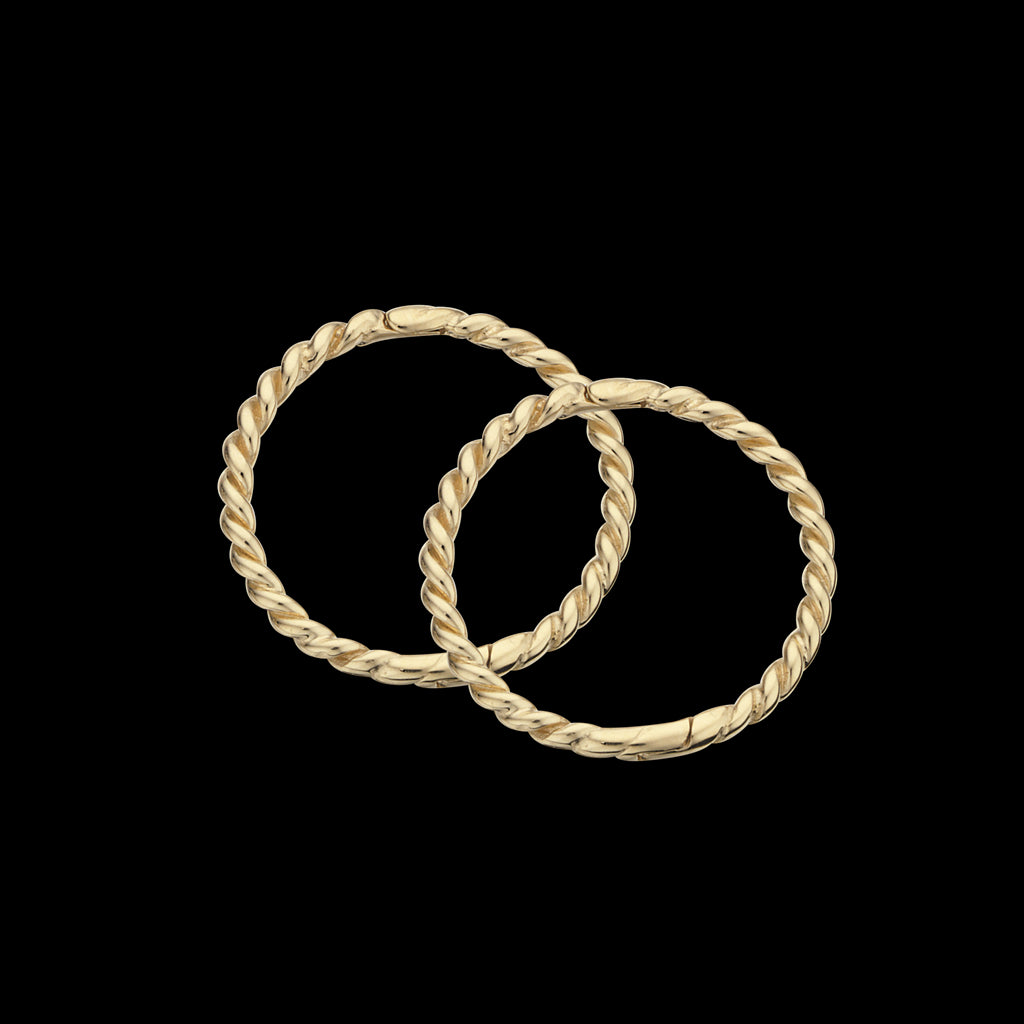 CLIP-CREOLER SNOET 1 X 12 MM. 8 KT.