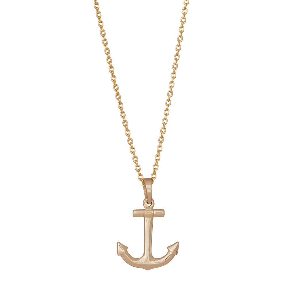 8KT. GULDVEDHÆNG ANKER