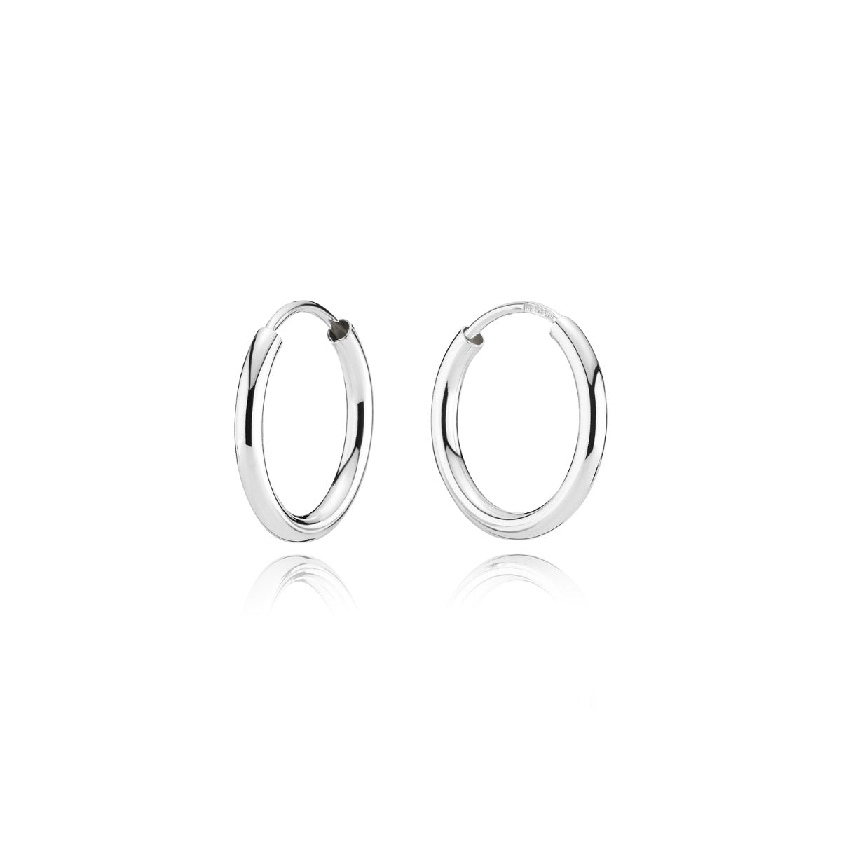 BNH Creol 2,0/20 Mm Øreringe i Sterling Sølv SCR20020