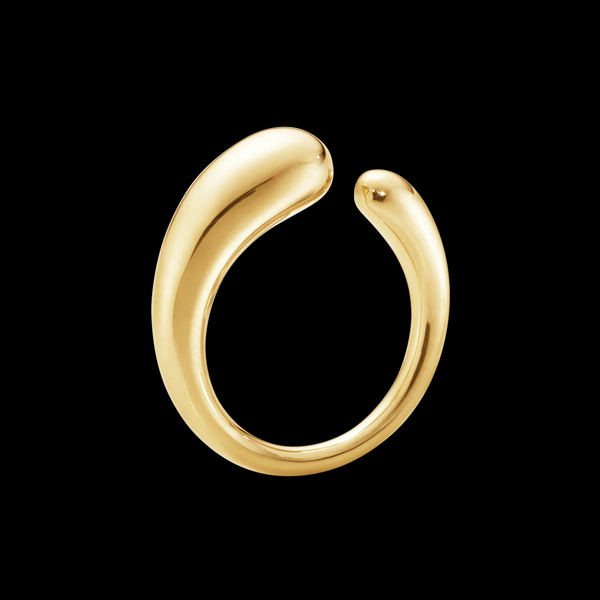 HENRIK ØRSNES DESIGN 14KT.RING 0,50 W.SI