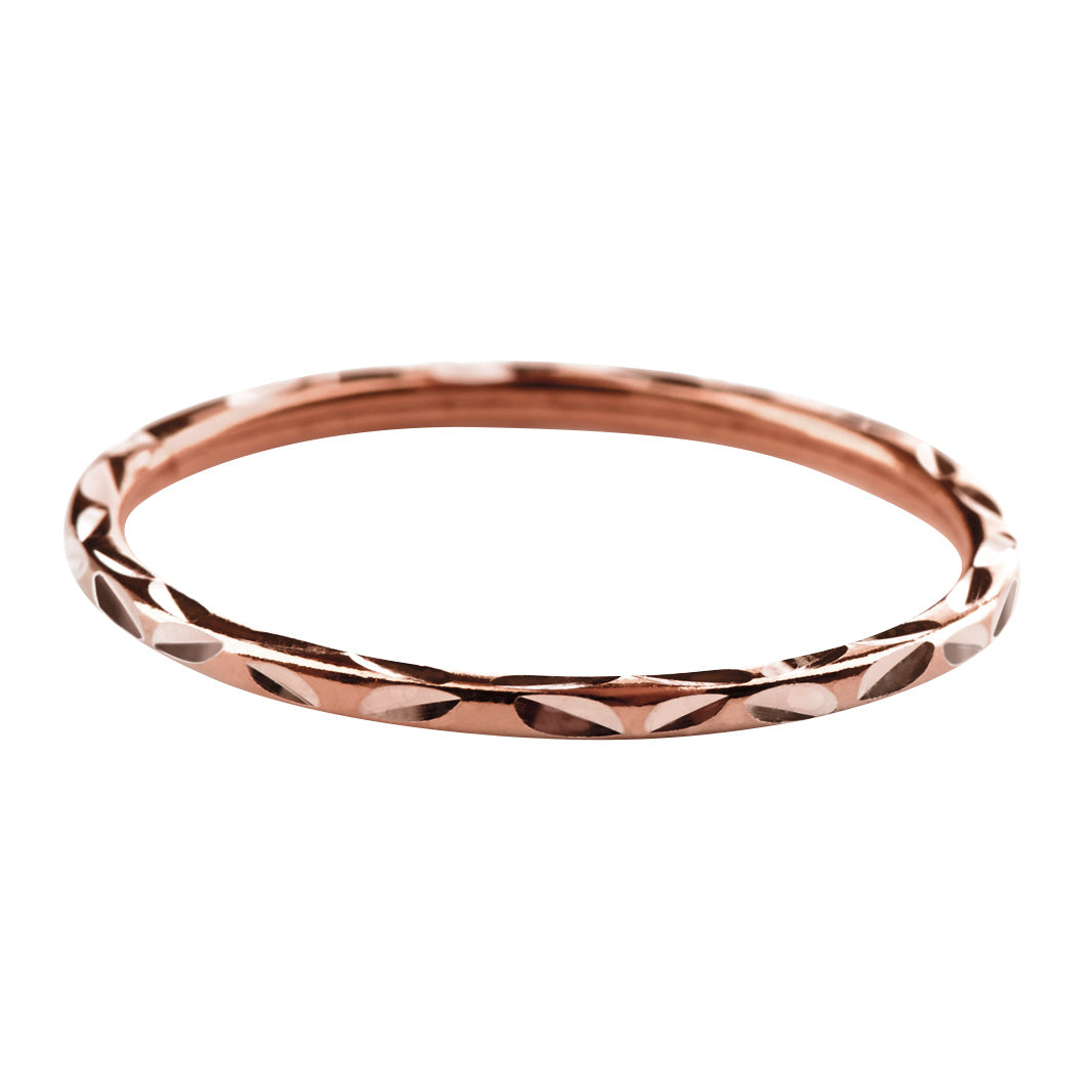 Pernille Corydon, Facet Ring, Rosa Forgyldt