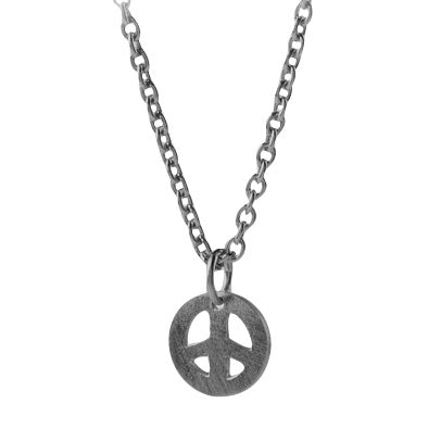 Pernille Corydon Peace Sterling Sølv Halskæde N-150-OXY