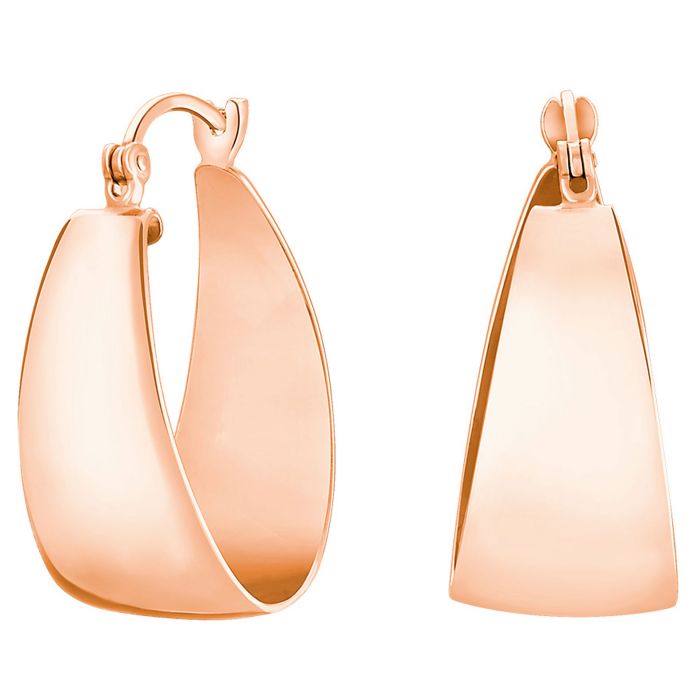 ROSAFORGYLDT SØLV CREOL GRACE52 28MM