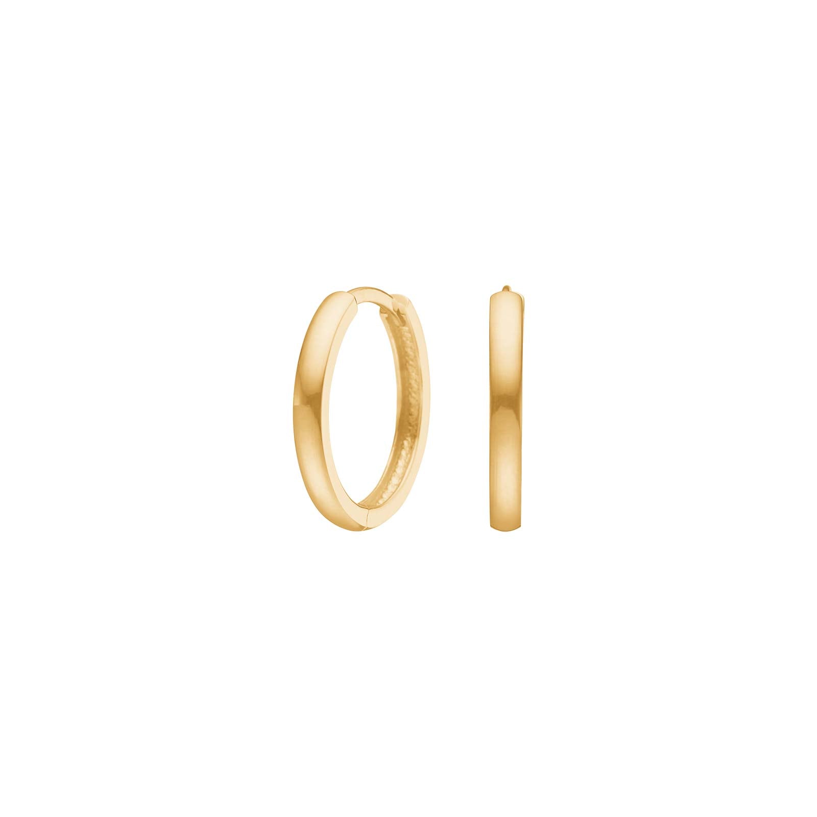 8KT. GULDCREOLER 2X16MM