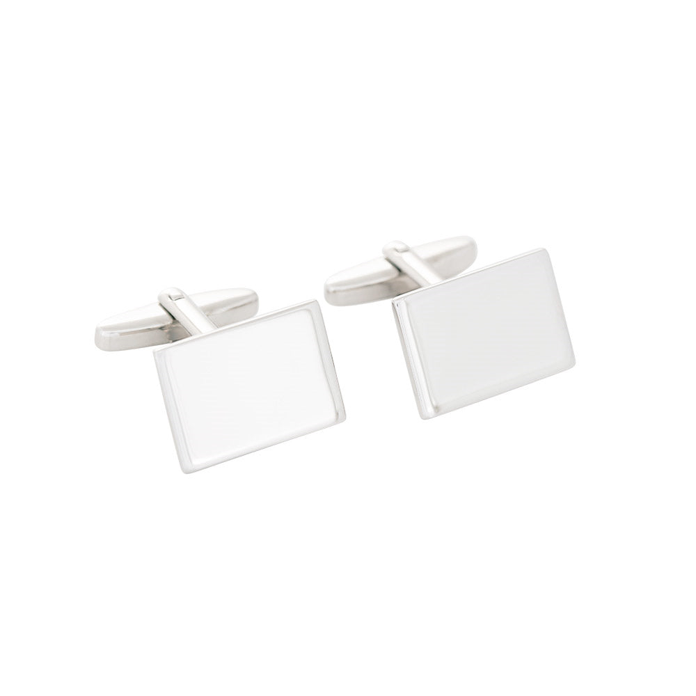 MANCHETKNAPPER BLANK RHD. SØLV