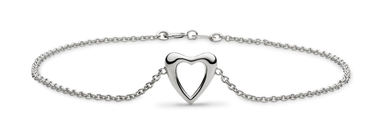 Smykkekæden Hjerte Armbånd i Sterling Sølv DML0071S