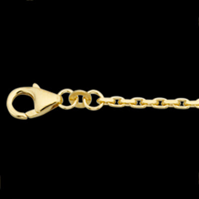 ANKER KÆDE FACET 0,70 14 KT.