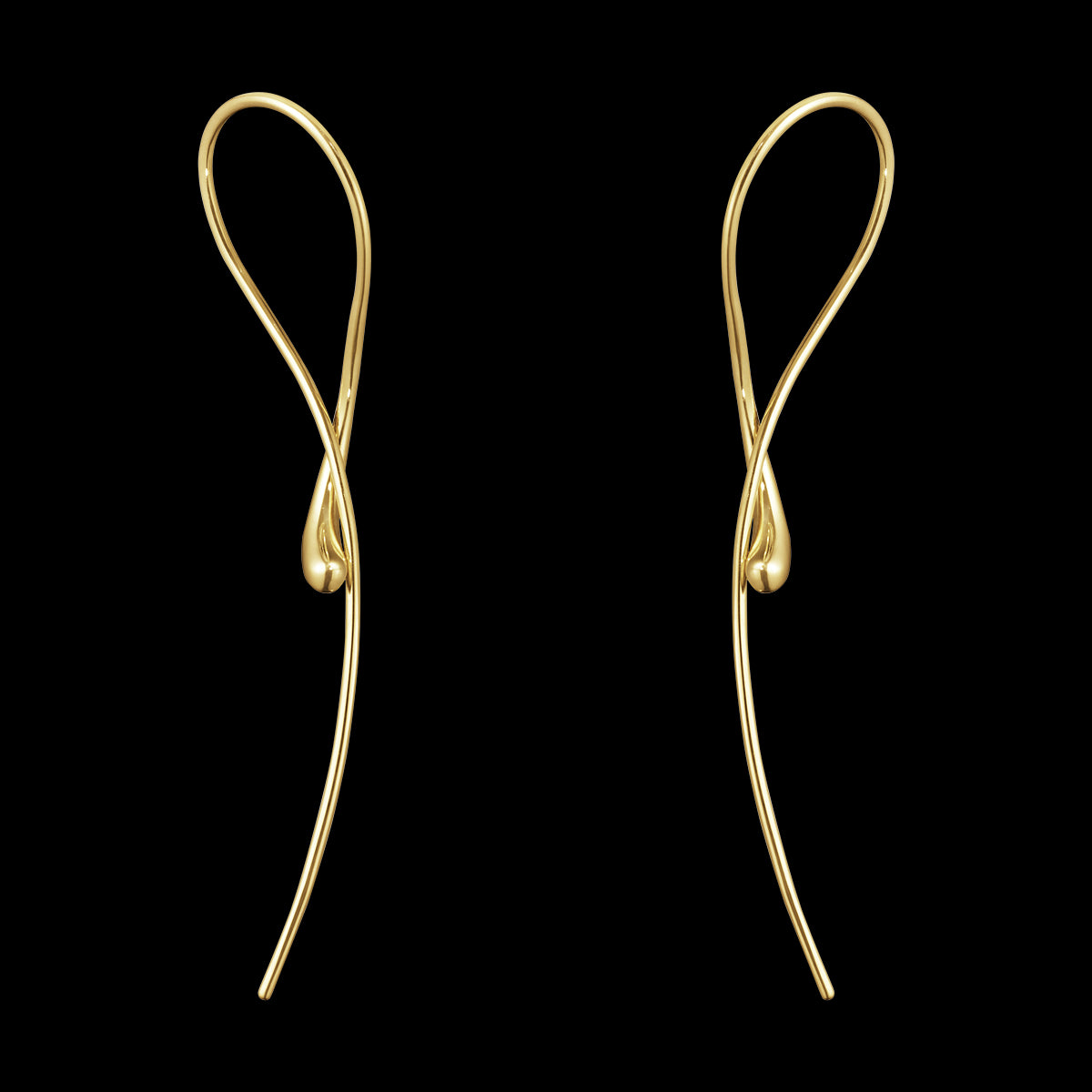 G.J.18KT.ØRERING MERCY TWIST