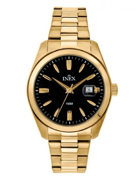 INEX HERRE DOUBLE M LÆNKE 10ATM DATO