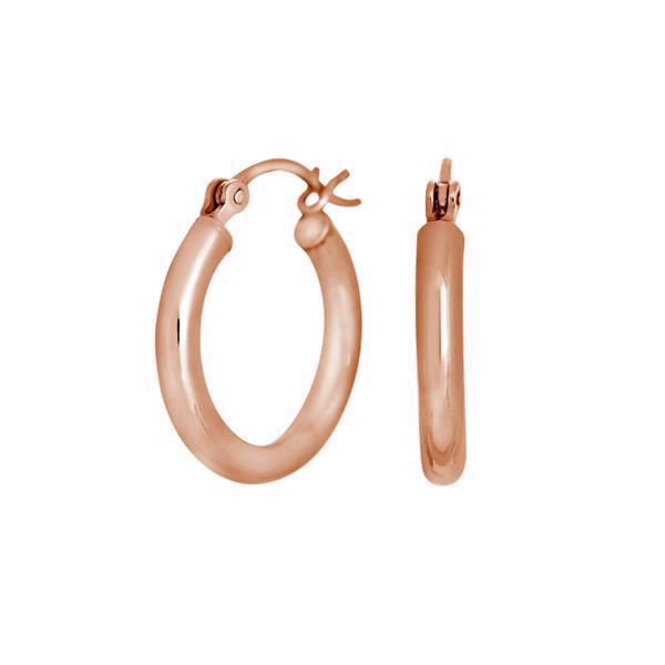 ROSA FORGYLDT SØLV CREOL 15MM FINE52