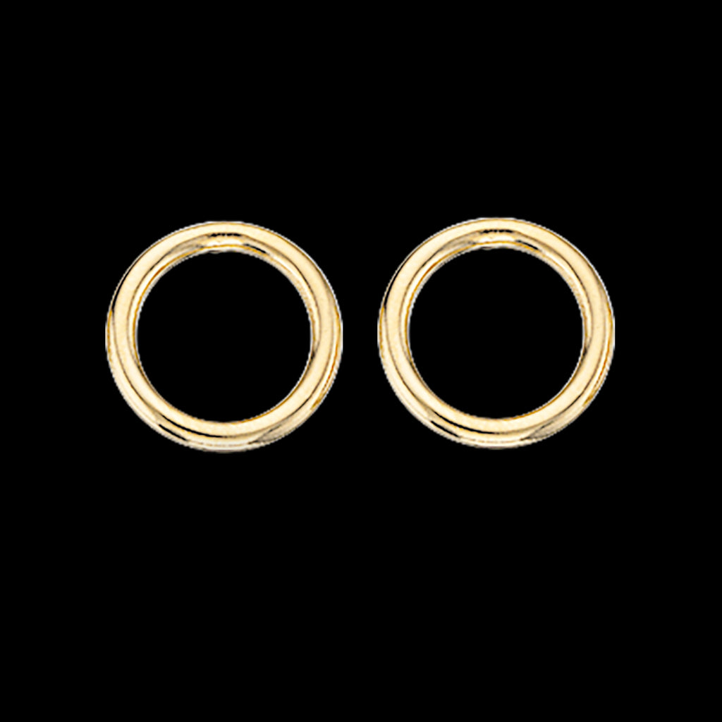 ØREPYNT CIRKEL 11 MM. SØLV FG.