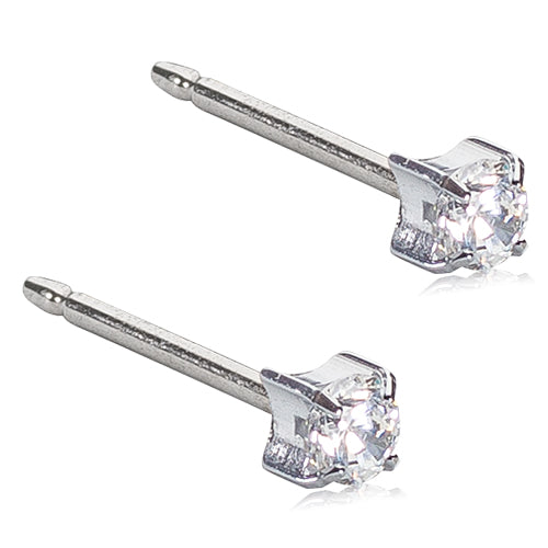 ST TIFFANY 3 MM, CZ WHITE