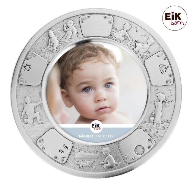 NOA Kids Rund Tin Fotoramme Ø18 cm 89000001252
