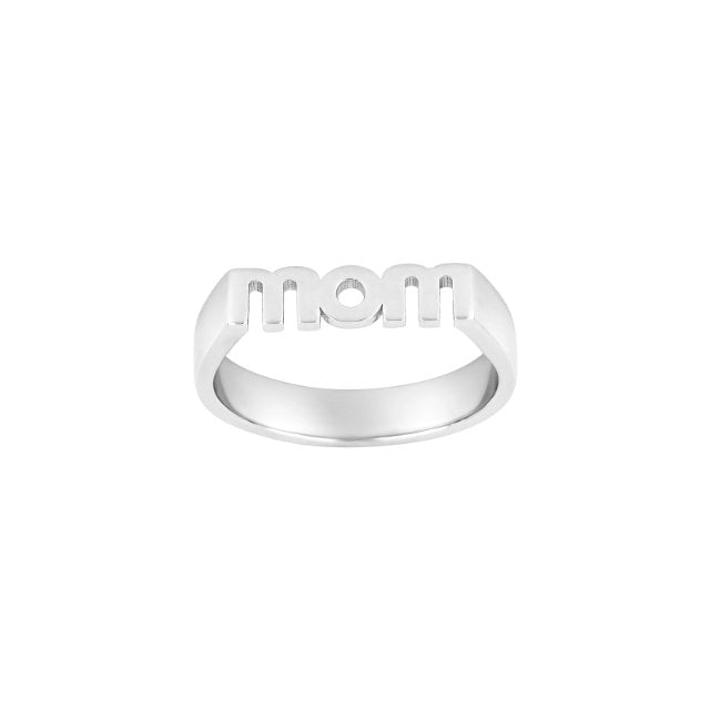RHOD. SØLVRING STATEMENT52 4MM MOM STR.50