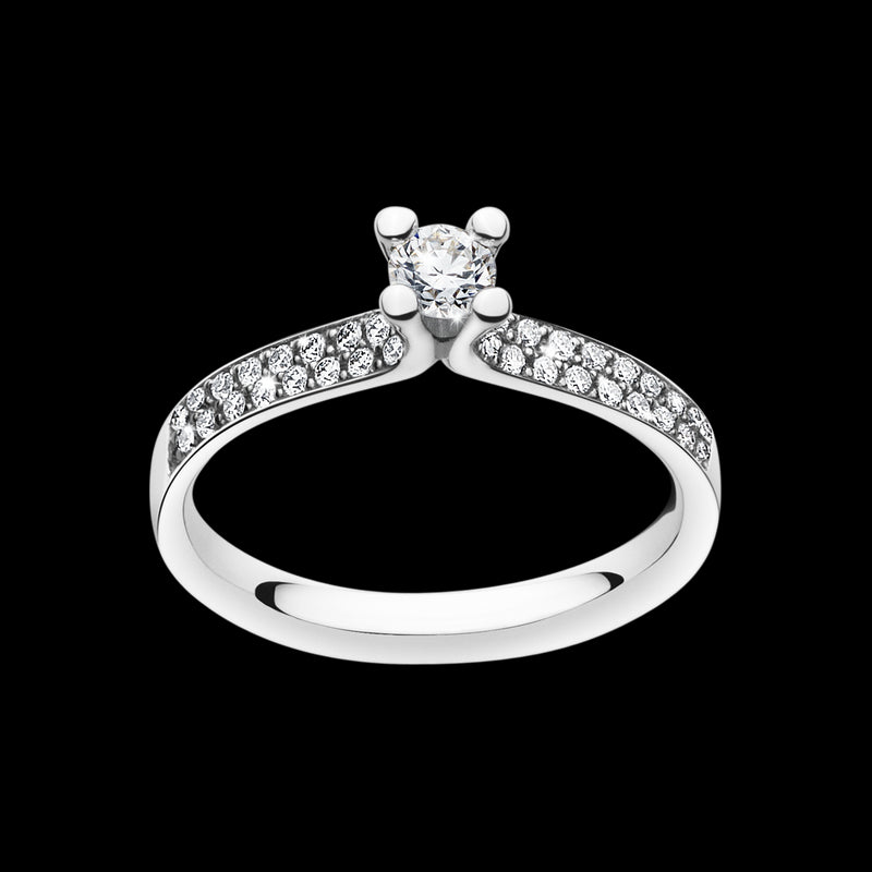 MAGIC SOLITAIRE RING DIAMANT 0,33
